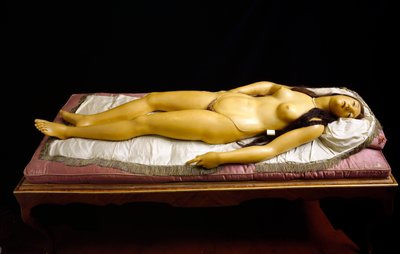 「解体可能な金星」、解剖学的モデル（ワックス） 作： Clemente Susini
